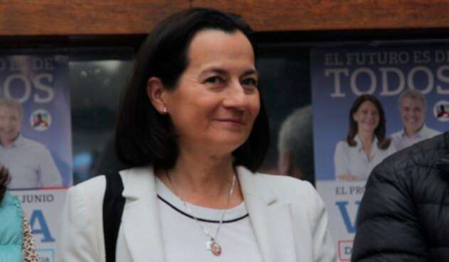 Clara Rojas, congresista liberal, en Bogotá