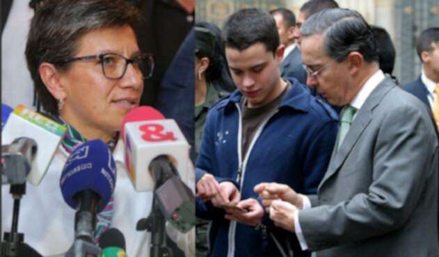 Claudia López, una permanente crítica de Álvaro Uribe