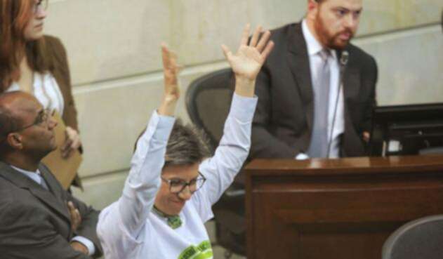 Claudia López, promotora de la Consulta Anticorrupción