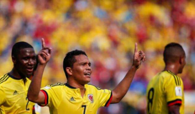 Carlos Bacca, delantero de la Selección Colombia Carlos Bacca, delantero de la Selección Colombia