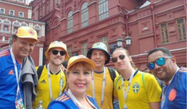 La concejal Sonia Navas se encuentra disfrutando del Mundial de Rusia
