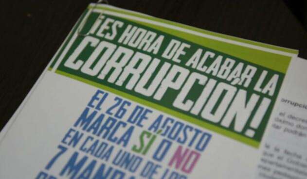Avanza la campaña por la consulta anticorrupción en medio de señalamientos falsos
