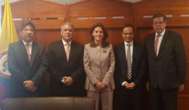 Iván Duque se reunió con Corte Constitucional