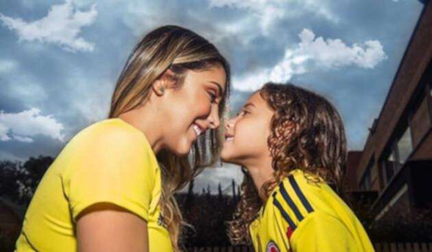 Daniela Ospina y Salomé, hija de James Rodríguez