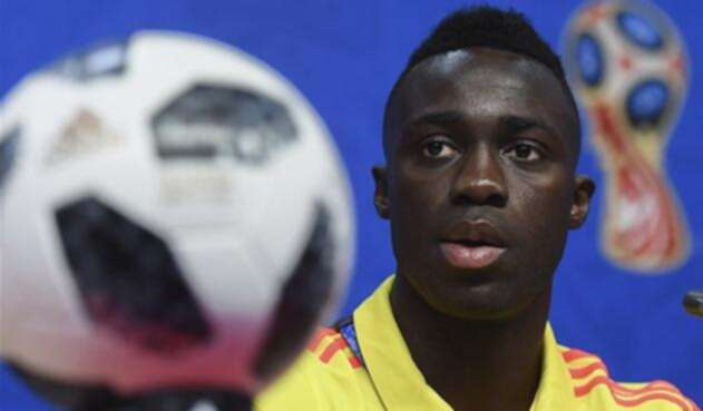 Davinson Sánchez, defensor colombiano
