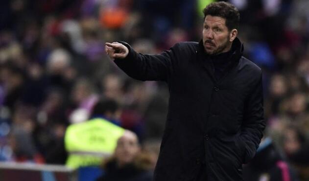 Diego Pablo Simeone, técnico del Atlético de Madrid Diego Pablo Simeone, técnico del Atlético de Madrid