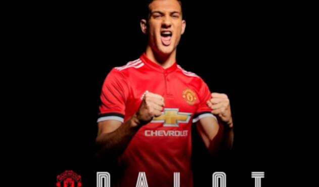 Diogo Dalot, jugador de Manchester United