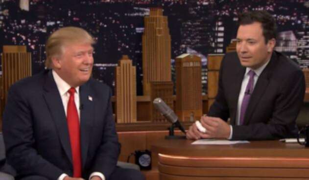 Donald Trump y Jimmy Fallon