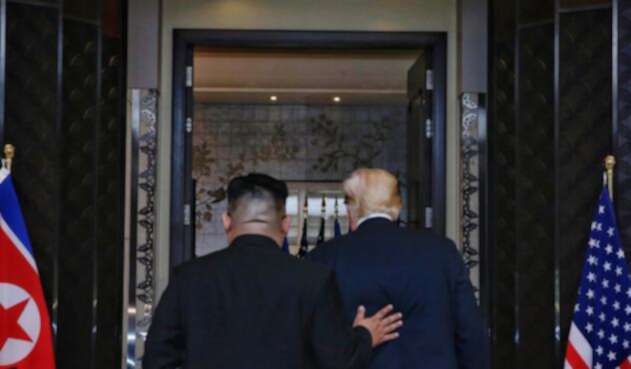 Kim Jong Un y Donald Trump Kim Jong Un y Donald Trump