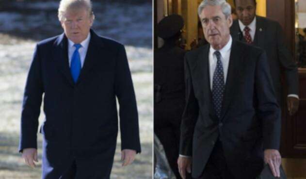 Donald Trump y Robert Mueller