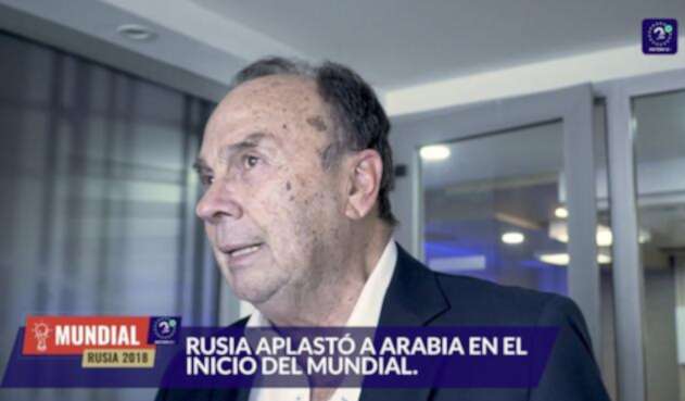 Hernán Peláez y su comentario tras la inauguración del Mundial