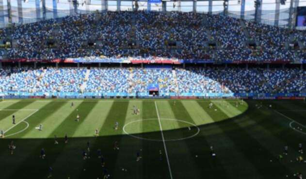 El Estadio de Nizhny Novgorod, en Rusia