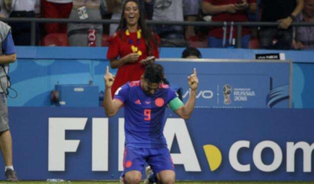 Radamel Falcao agradece a Dios por su tanto en Rusia 2018