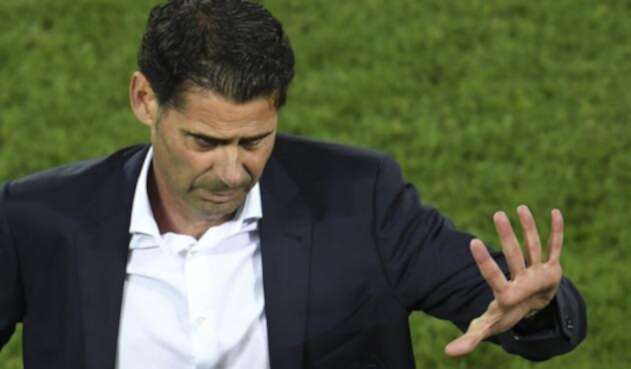 Hierro llegó a España tras la salida de Julen Lopetegui Hierro llegó a España tras la salida de Julen Lopetegui