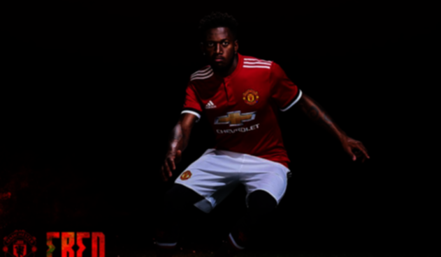Fred, imagen tomada de Twitter@ManUtd
