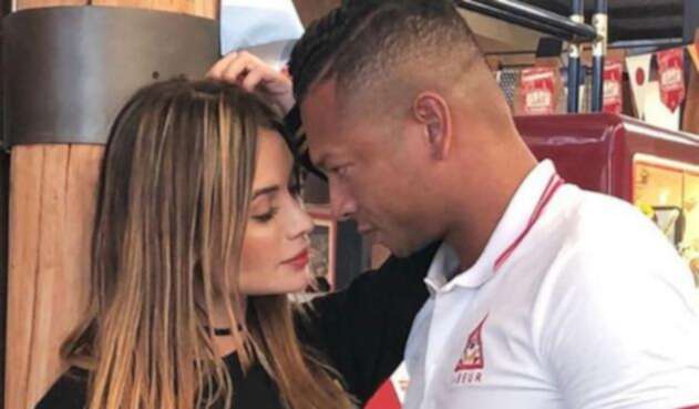 Fredy Guarín y Sara Uribe Fredy Guarín y Sara Uribe