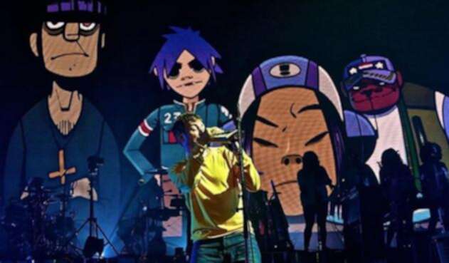 Gorillaz en el Festival Sónar 2018