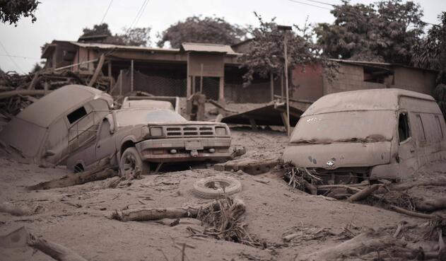 Guatemala, luego de la erupción del volcán Guatemala, luego de la erupción del volcán