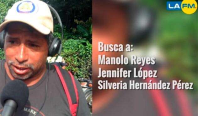 Guatemaltecos buscando a sus seres queridos