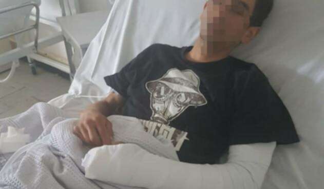 Hombre se salvó de morir tras ser atacado de manera salvaje en Bogotá