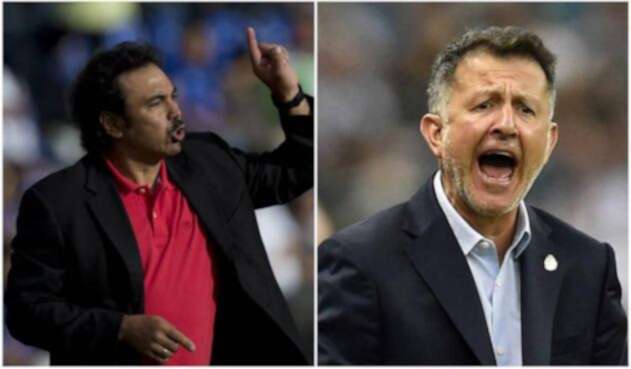 Hugo Sánchez y Juan Carlos Osorio - México