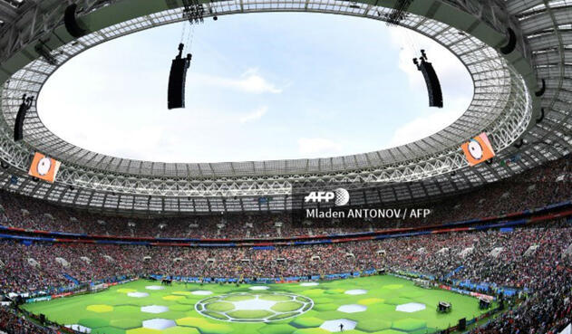 Así fue la inauguración del Mundial de fútbol Rusia 2018