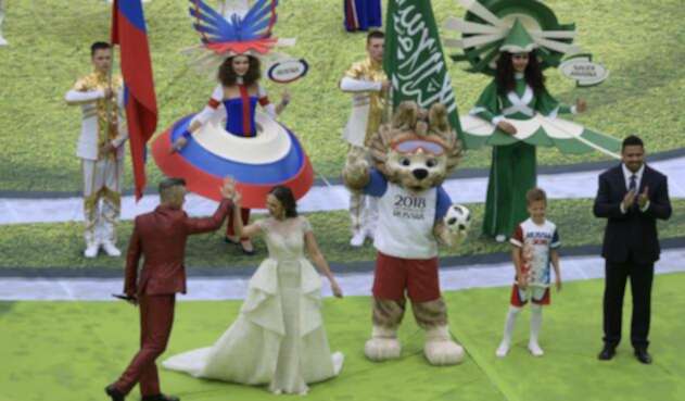 Rusia inauguró Mundial Rusia 2018 con una sobria ceremonia Rusia inauguró Mundial Rusia 2018 con una sobria ceremonia