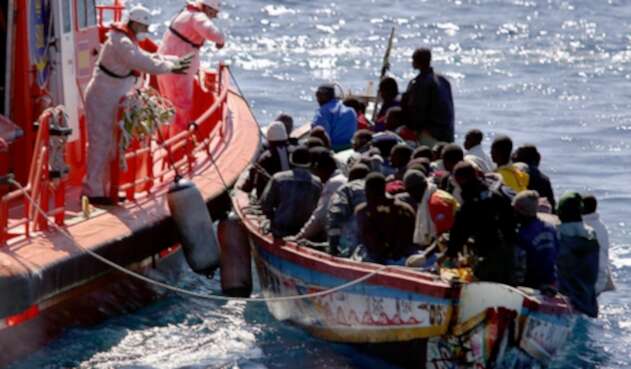 Migrantes Mediterráneo.