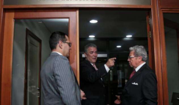 Iván Duque en la Corte Constitucional