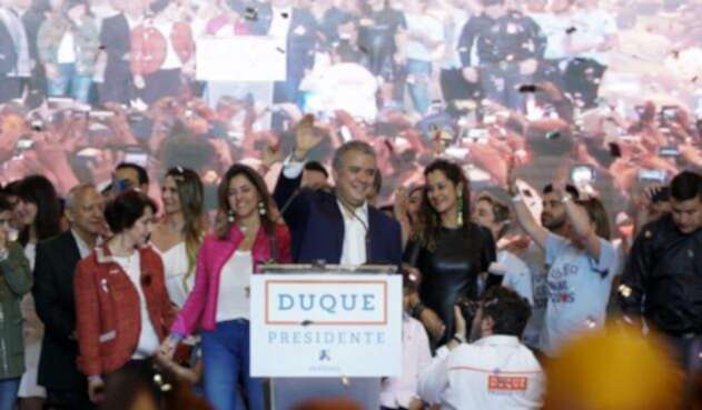 Duque derrotó a Gustavo Petro en segunda vuelta Duque derrotó a Gustavo Petro en segunda vuelta