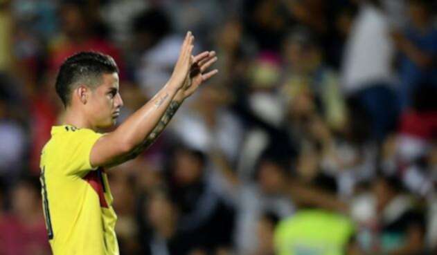 James Rodríguez, futbolista de la Selección Colombia