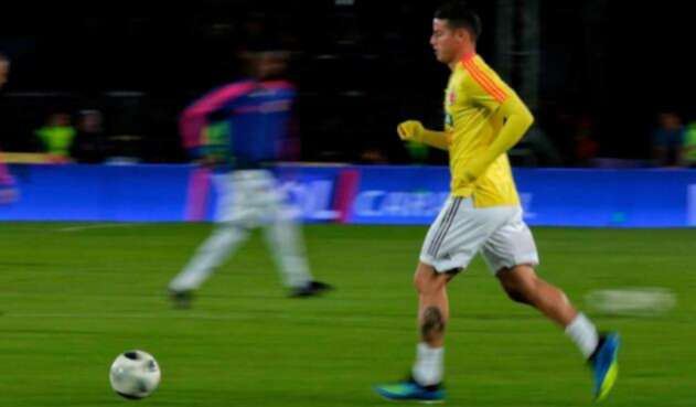 James Rodrígez se prepara para Rusia 2018