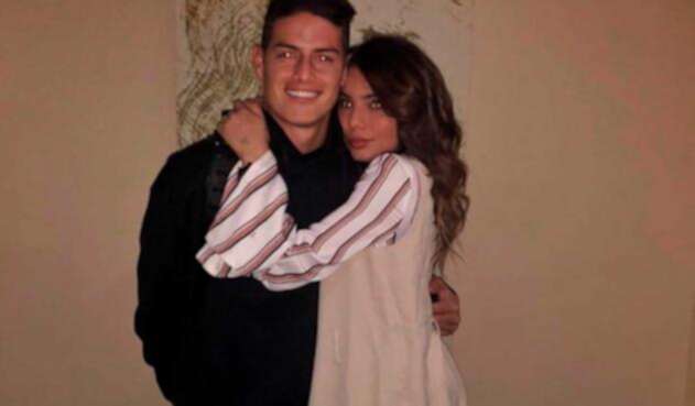 James Rodríguez y su hermana Juana Valentina
