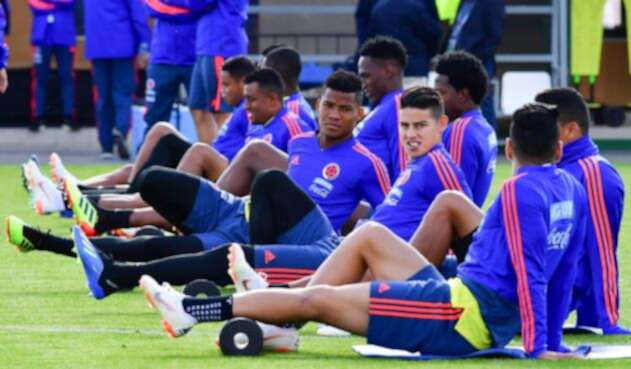James está listo para el debut de Colombia ante Japón