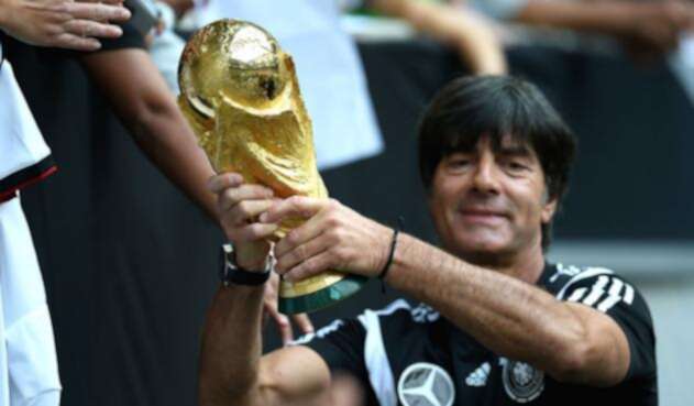 Joachim Low ganó con Alemania la Copa del Mundo de 2014 Joachim Low ganó con Alemania la Copa del Mundo de 2014