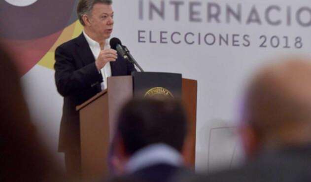 Juan Manuel Santos, presidente de Colombia Juan Manuel Santos, presidente de Colombia