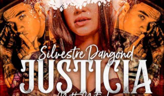 Imagen oficial de la canción Justicia, de Silvestre Dangond y Natti Natasha