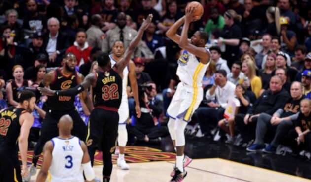 Kevin Durant, basquebolista de los Golden State Warriors