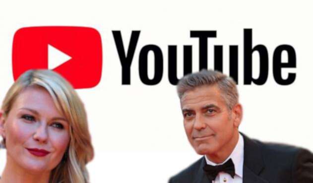 Kirsten Dunst y George Clooney