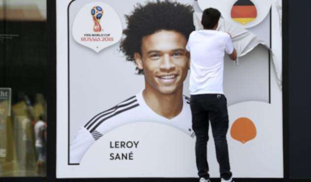 El cromo de Leroy Sané del álbum de Rusia 2018
