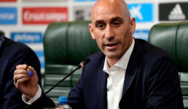 Luis Rubiales, presidente de la Federación Española de Fútbol