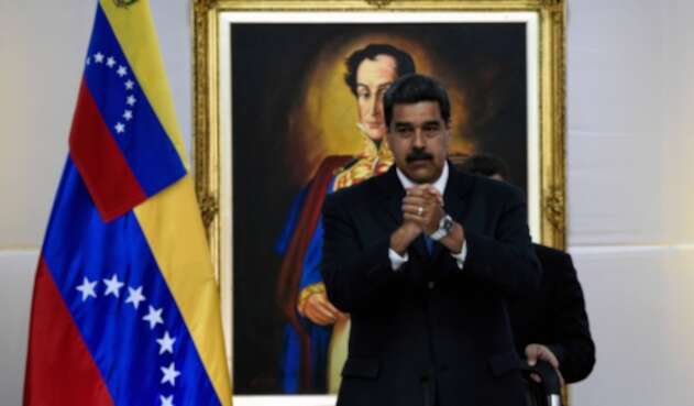 Nicolás Maduro, presidente de Venezuela, en Caracas