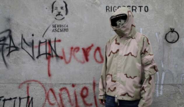 Un estudiante en Managua, en medio de las protestas contra Daniel Ortega