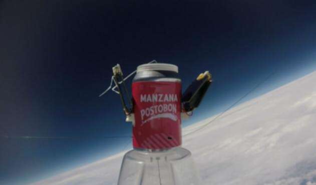 Microsatélite al espacio.