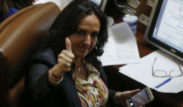 María Fernanda Cabal, líder del Centro Democrático