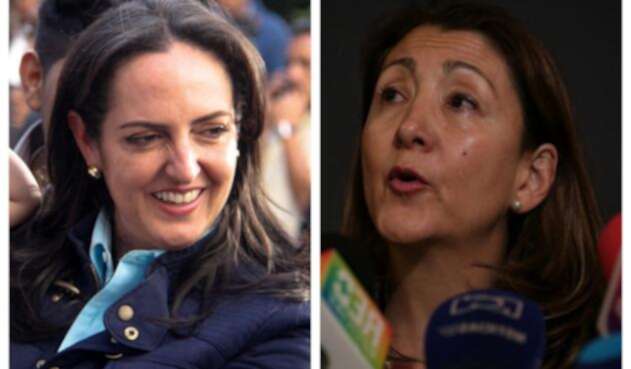 María Fernanda Cabal e Íngrid Betancourt
