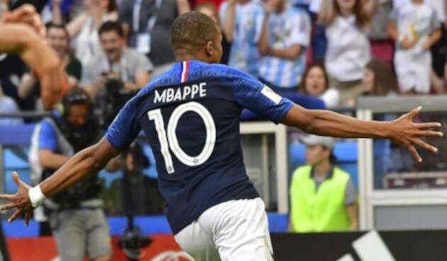 Kylian Mbappé eliminó a Argentina del Mundial de Rusia 2018