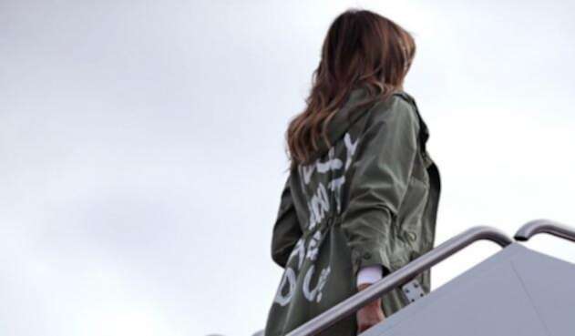 Melania Trump.