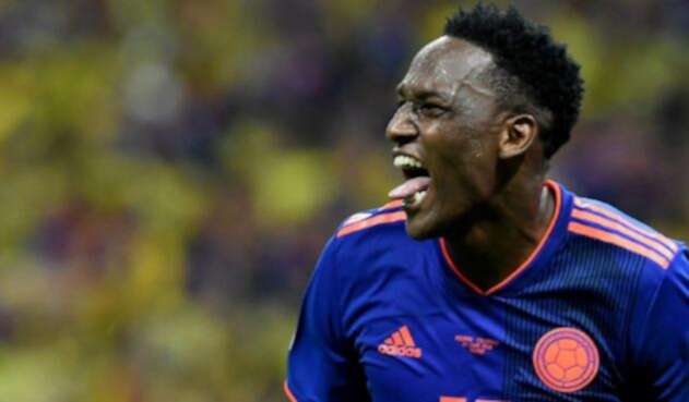 Yerry Mina marcó el primer gol ante Polonia
