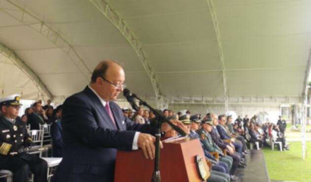 El ministro Luis Carlos Villegas